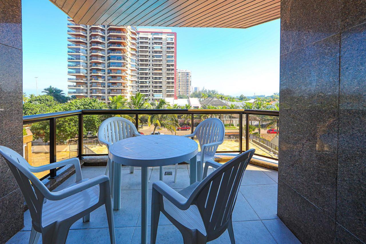 Ferienwohnung Acolhedor Flat A Beira-Mar Na Barra Da Tijuca Rio de Janeiro Exterior foto